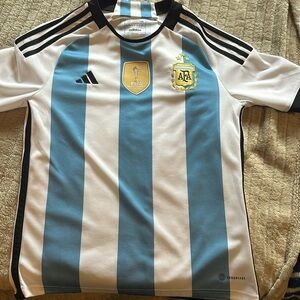 Argentina youth soccer jersey